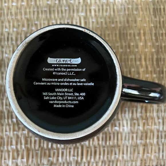 VANDOR 1Canoe2 Harriet the Hen Purple Chicken Stoneware Mug - Picture 6 of 7